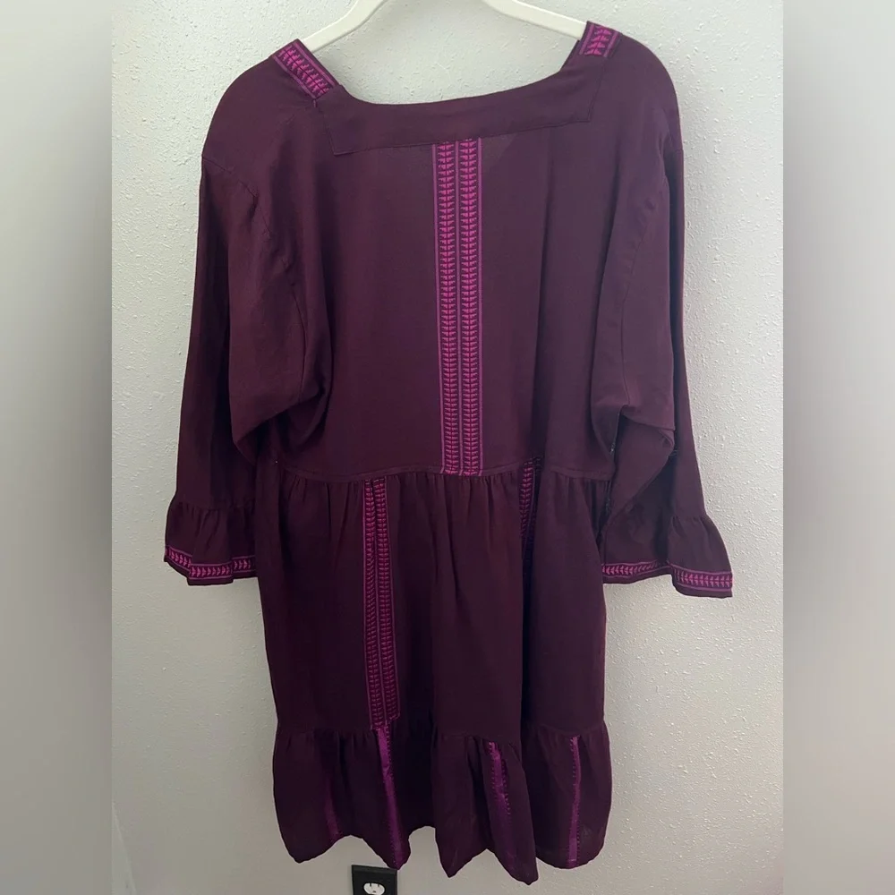 lemlem Hanna Cotton Blend Cover Up Dress New